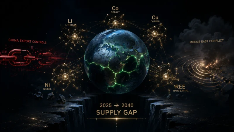IEA Global Critical Minerals Outlook 2026: A Complete Deep Dive — Price Shocks, Export Controls, Supply Gaps, and the Middle East Conflict’s Ripple Effects-A Market Research Report