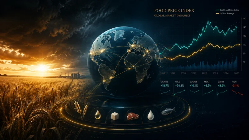 Global Food Market Outlook June 2026: FAO Food Outlook — Production Eases from Records Amid Elevated Uncertainty-A Market Research Report